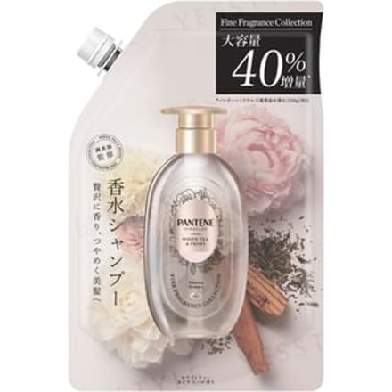 PANTENE Japan - Miracles Fine Fragrance White Tea & Peony Shampoo Refill 500g