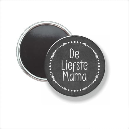 Button Met Magneet 58 MM - De Liefste Mama - NIET VOOR KLEDING