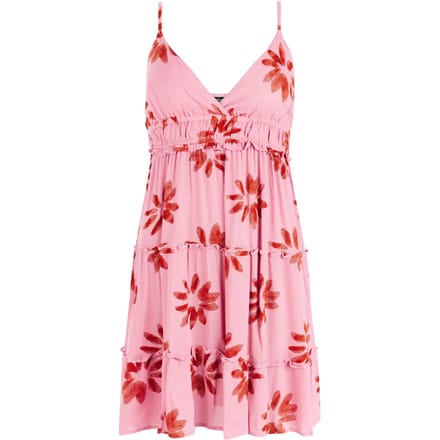 Protest PRTMarge - Mini-jurk Dames - Normale pasvorm - Knielengte - Spaghetti bandjes - Roze