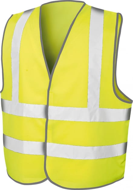 Regatta High Vis Motorway Vest RT201 - Fluorescent Yellow - S/M