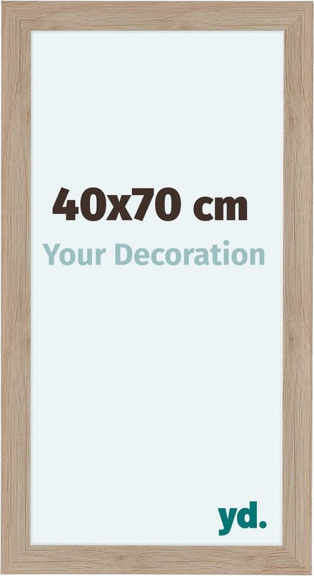 Your Decoration - Fotolijst 40x70 cm - MDF - Eiken Licht - Como