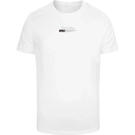 Mister Tee - Become the Change Butterfly 2.0 Heren Tshirt - 5XL - Wit