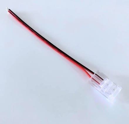 Dubbele connector voor LED-strip SMD 10mm IP44 - Kunststof - SILUMEN