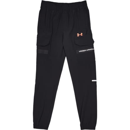 Under Armour Tech Broeken Kinder - Zwart - Maat 127 - 137 CM - Poly Woven