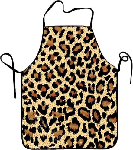 Solidchoice - Waterdichte Keuken Schort met Luipaardprint