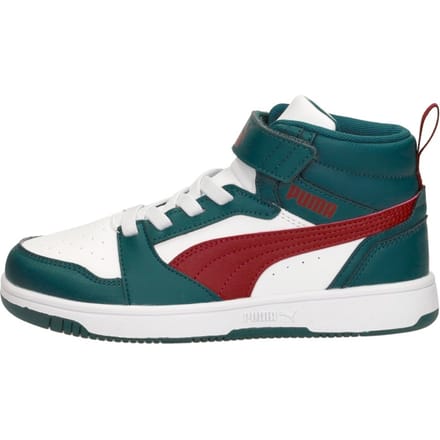 Puma Rebound V6 Mid Sneakers - Jongens - Groen
