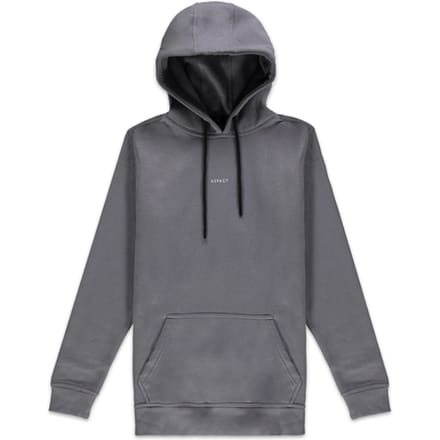 Aspact  Back Logo Hoodie Quick Silver Größe: XXL | Kaputzenpullis Outlet | Unisex | Grau