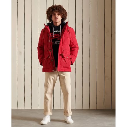 Superdry Mountain Expedition Jas Rood L Man