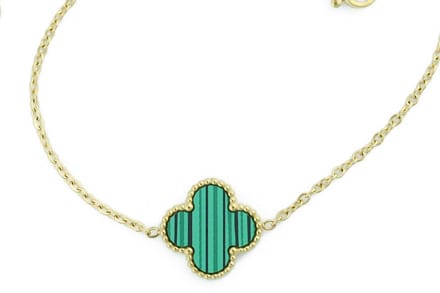 Brendoe - Armband - Klaver - Groen