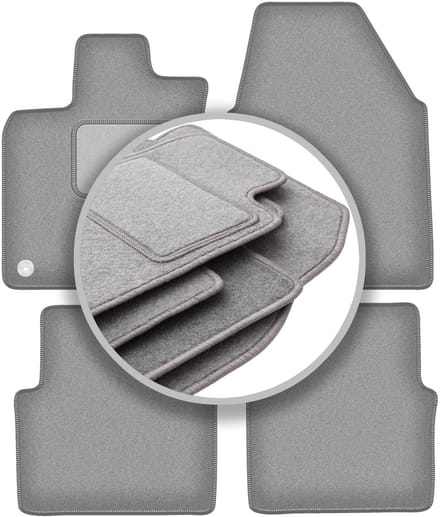 Grijze automatten voor: Nissan Qashqai I J10 (brede) crossover (2007-2013)
