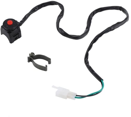 Allecto - Stuur Schakelaar - Multifunctionele Hoorns - Compact en Lichtgewicht - Killswitch Schakelaar - Geschikt voor Motorfiets - 22mm