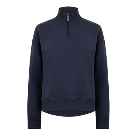 USA Pro Dames/Dames Sweatshirt met Kwart Ritssluiting (Houtskool)