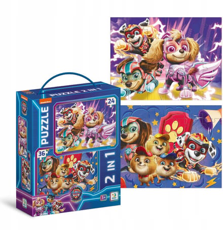 Paw Patrol 2-in-1 puzzel: Veiligheid eerst!