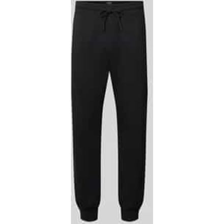 straight fit joggingbroek van katoenmix