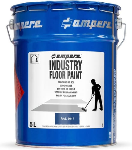 Ampere Industry Floor Paint markeerverf - 5 liter | Blauw