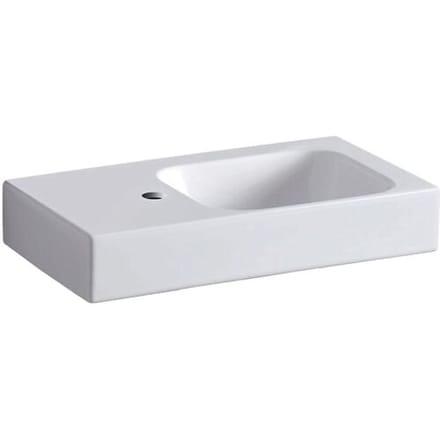 Geberit iCon hand wash basin 53 cm with shelf left 124153000