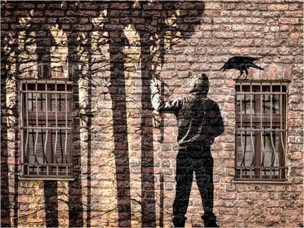 Fotobehang - Urban jungle.