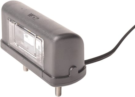 WAS 244 kentekenverlichting - LED - 83x39x31 mm - 500 mm DC kabel