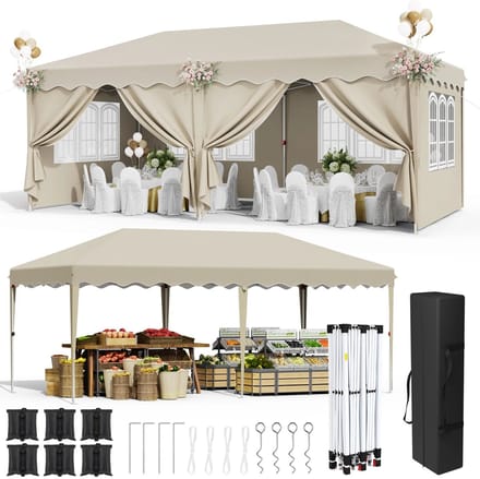 wentinkMo - WMO feesttent - Waterdicht - Opvouwbaar