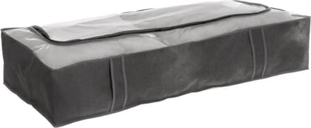 5Five Opberghoes/beschermhoes dekens en kussens - grijs - 100 x 45 x 20 cm
