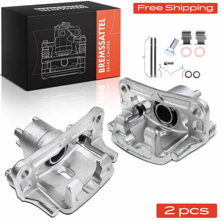 Frankberg 2x Remklauw Achter voor Mitsubishi Pajero 2 3