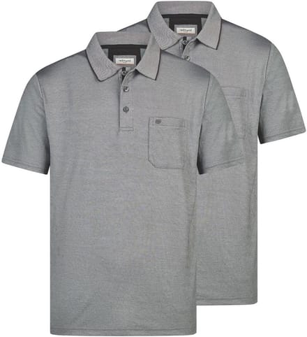 Redmond Heren poloshirt 2 pack Basic