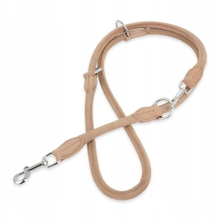 Barry King Leren Hondenriem Beige 2m