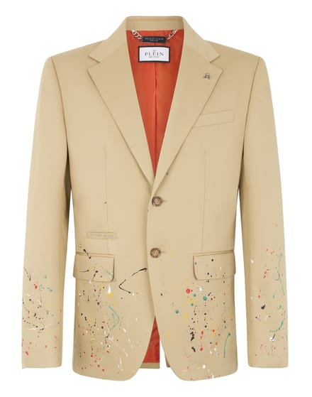 Blazer Gigolo Fit Paint Splash Painted