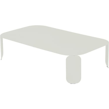 Fermob Bebop Tafel rechthoekig - H 29 cm - A5 leemgrijs