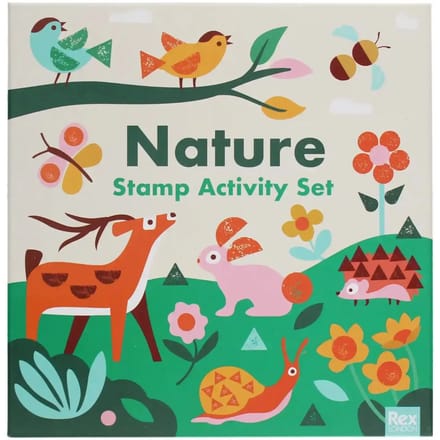 Zestaw kreatywny Stamp Activity Set Nature – Rex London