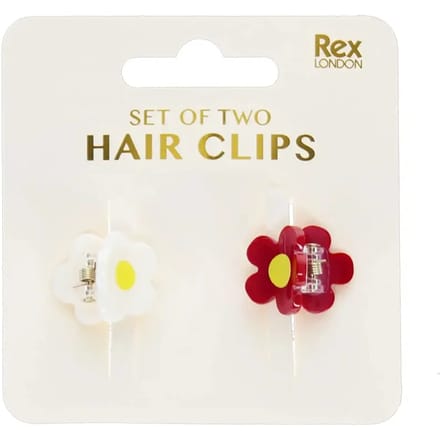 Mini haarspeldje voor meisjes Rex London Flowers (x2)