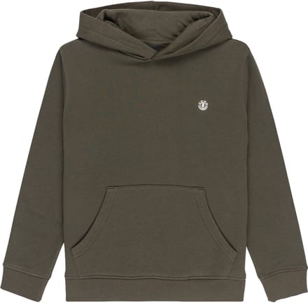 Element Icon Embroidery Hoodie Groen 14 Years Jongen