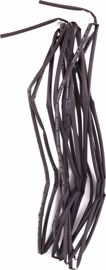 Benson Krimpkous - 3:1 Verhouding - 3.5 mm naar 1 mm - 5 meter - Zwart