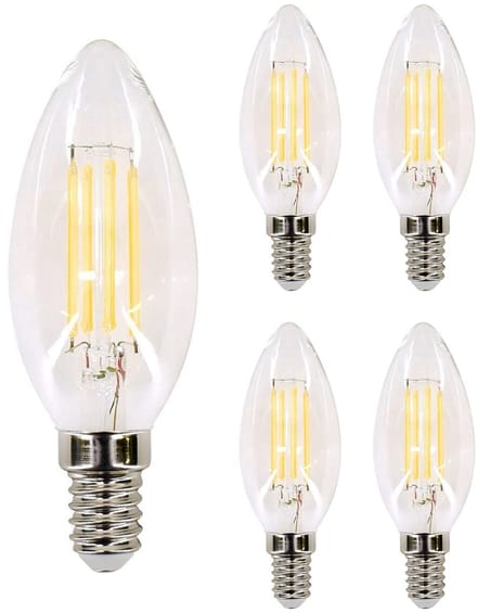 Bemko Premium LED Lamp E14 - vervangt 50W (6W) - 700lm - 2700K Warm Wit - 230V - 5 stuks