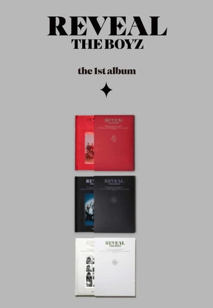 THE BOYZ [ONTHULLEN] 1e album (Willekeurig) Random white