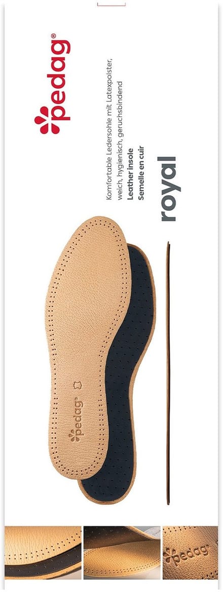 Pedag Royal | Inlegzolen | Extra comfort | Optimale hygiëne | Maat: 36 t/m 48