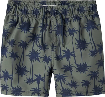 NAME IT NKMZADDI SWIM SHORTS BOX Jongens Zwemkleding - Dusty Olive