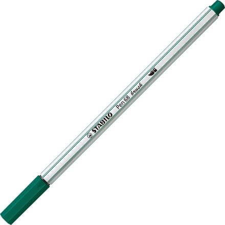 STABILO Pen 68 Brush - Viltstift - Turquoise Groen (53)