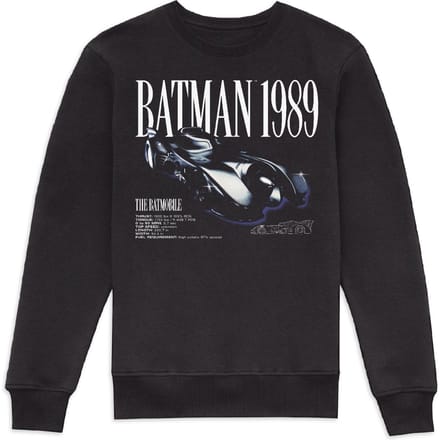 BATMAN Batmobile Sweatshirt - Black - L