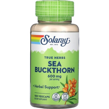 True Herbs, Duindoorn, Veggie Capsules, 100 Capsules (300 mg per capsule)