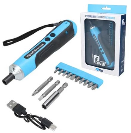 Ferrestock Powerprecision Elektrische Schroevendraaier Zilver One Size / EU Plug 220V