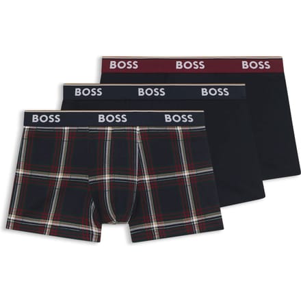 Boss Black Trunk 3-Pack Ruit & Multi