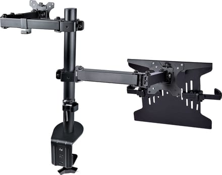 Screen Table Support Startech A2-LAPTOP-DESK-MOUNT Black 34" 13"