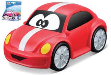 BB Junior VW New Beetle - My 1st Collection - 3 inch - Rood/wit
