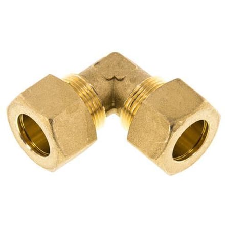 18mm Messing L-Knelfitting 90 graden 67 Bar DIN EN 1254-2 - FL2E-O-B-18