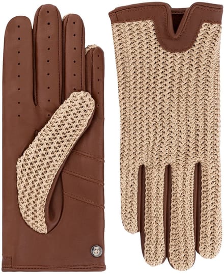 Roeckl Sanremo Handschoenen Leder - Dames - saddlebrown