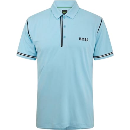 Boss Paddytech Goc-poloshirt met kraag voor heren (Pastelblauw)