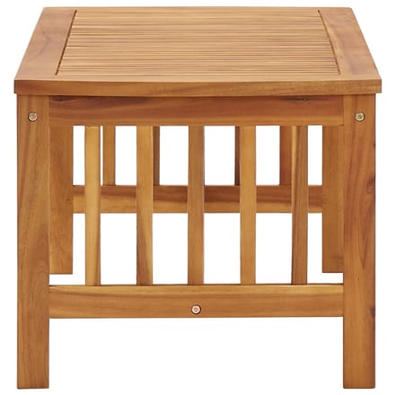 vidaXL - Salontafel - 102x50x43 - cm - massief - acaciahout