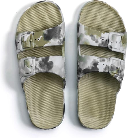 Freedom Moses Slippers Bandhani Khaki Maat 37/38