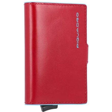 Kaarthouder Piquadro Blue Square rood rfid - PP5649B2R-R